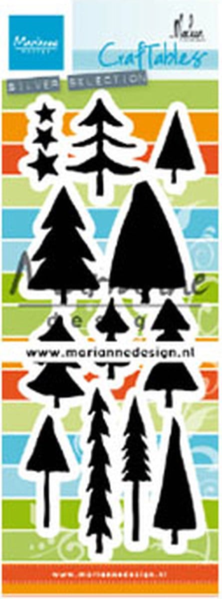 Marianne Design Craftables Snijmallen - Bomen