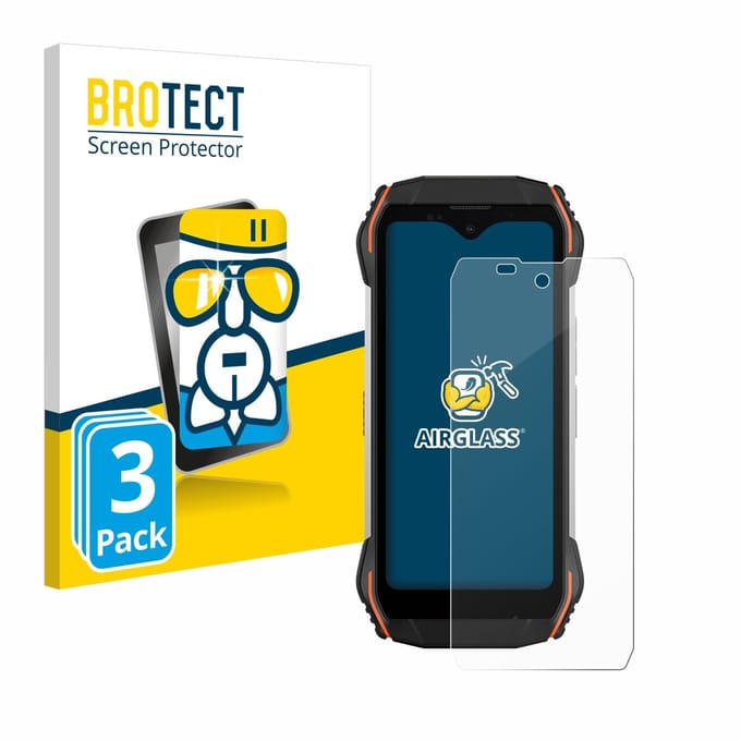 Screenprotector 3 Stuks voor Blackview N6000 Beschermglas transparant