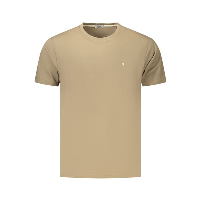 Coveri Moving Bruine Katoenen Heren T-Shirt