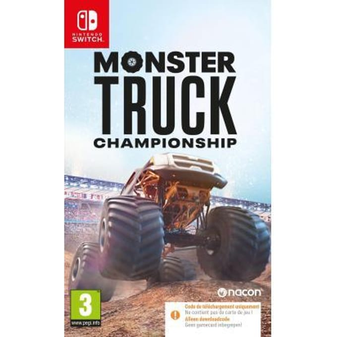 Nintendo Switch Switch Monster Truck NL/FR (Code In Box) Games