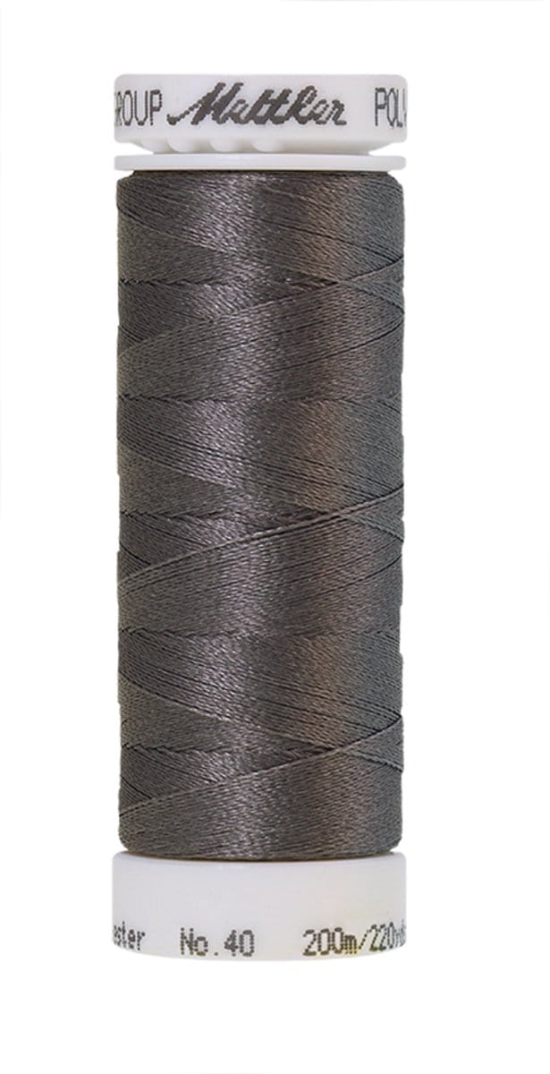 Mettler borduurgaren - Grijs - Nr 112 - Polysheen - 200 meter