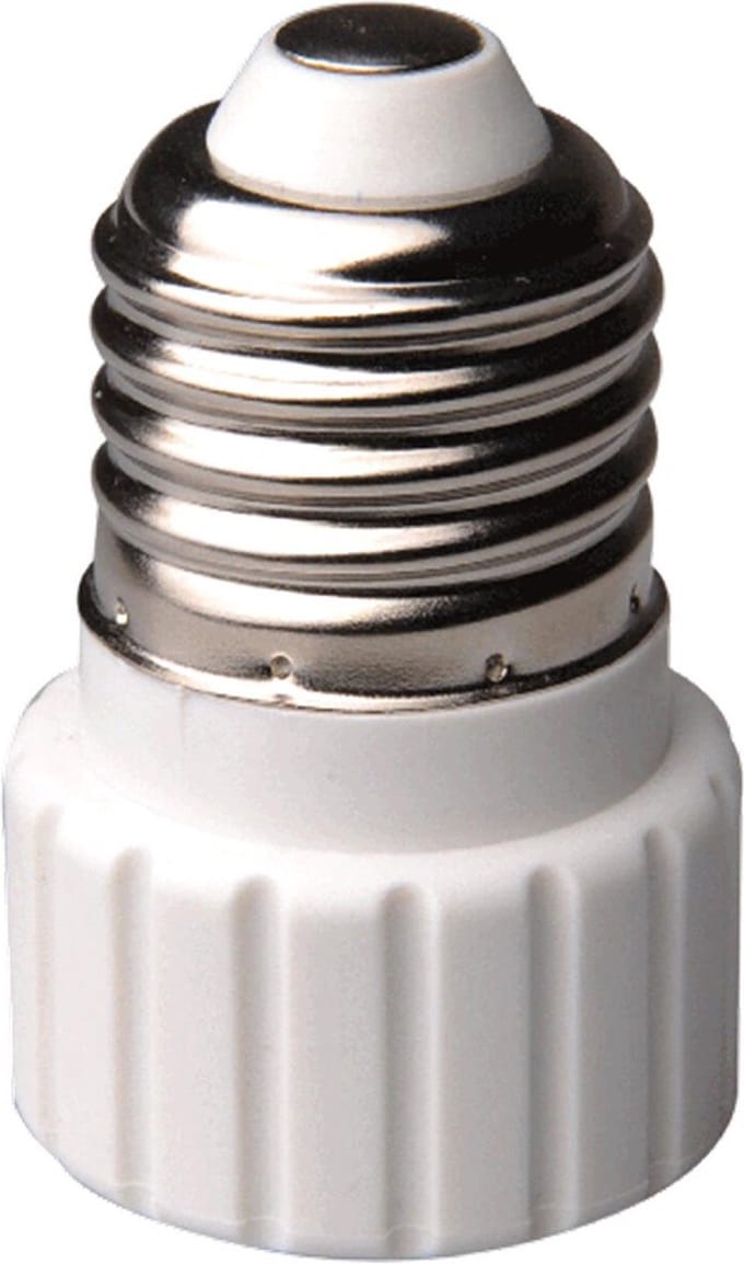 Omvormer Converter Verloopfitting - E27 naar GU10 - Wit
