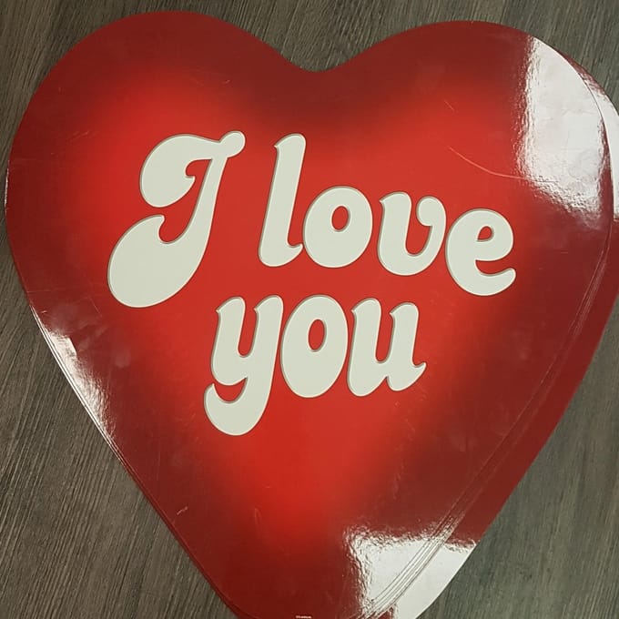 Big Sign Bord I love You