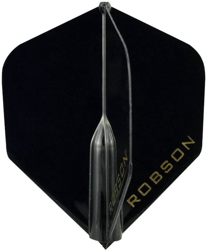 Bull's Robson Plus Flight Std. - Black - Dart Flights