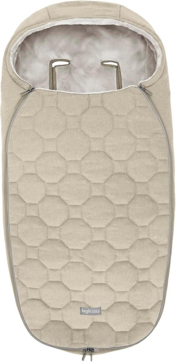 Wintermuff voor kinderwagens – Desert Beige