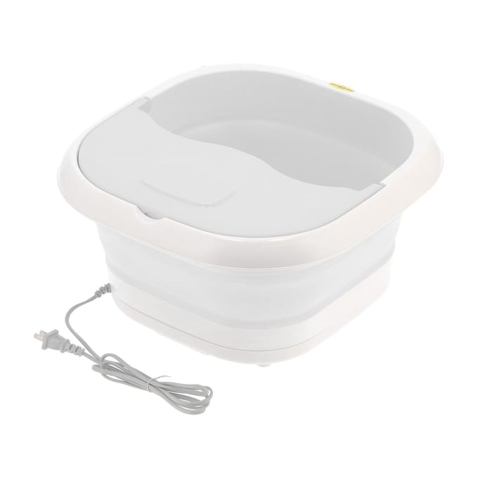 Voetbad Elektrische Massager Opvouwbaar Constante Temperatuur Pedicure Bad roze