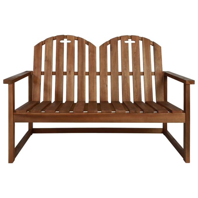 vidaXL - 4-delige - Loungeset - massief - acaciahout