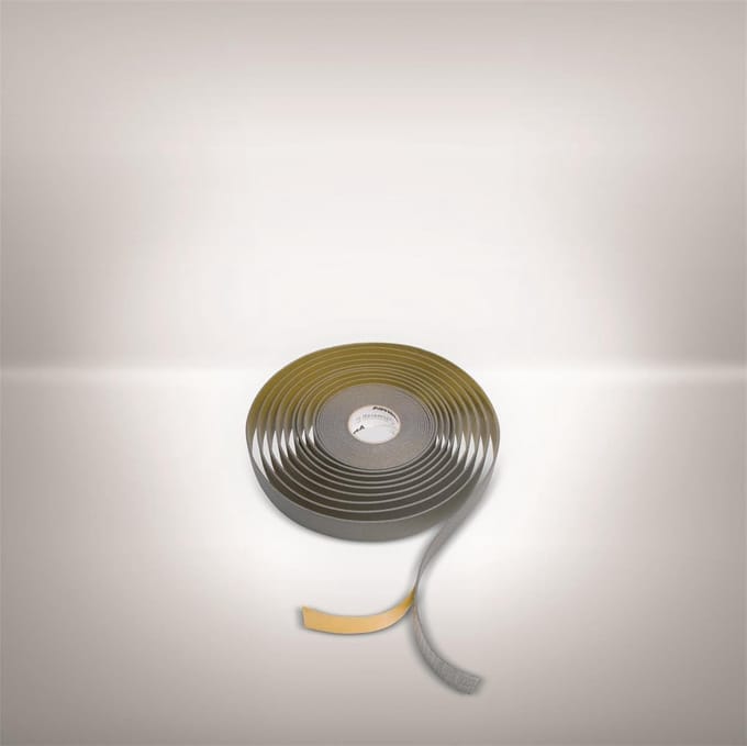 Isolatietape - Flexibele Isolatie - Leidingen Isoleren - Zelfklevend - 15m x 50mm - Grijs