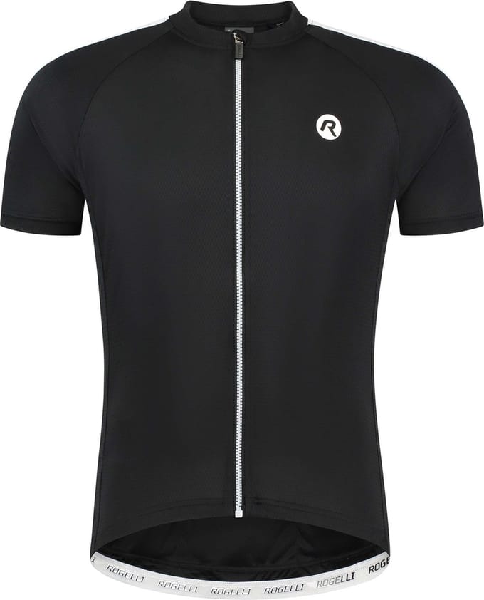 Rogelli Explore Heren Fietsshirt - Korte mouw - Zwart/Wit