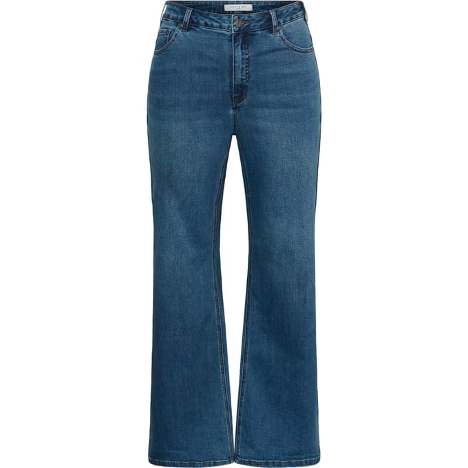 Vrouwelijke Flared Jeans KAFFE Curve KCFlora
