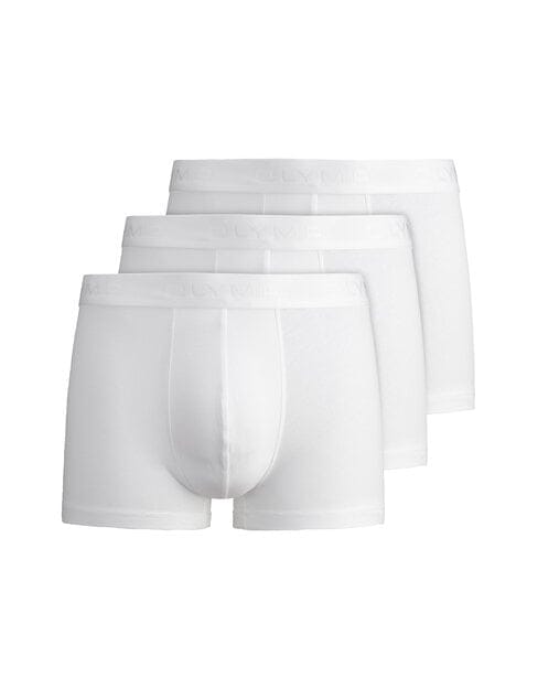 OLYMP boxershorts (set van 3 paar), Wit