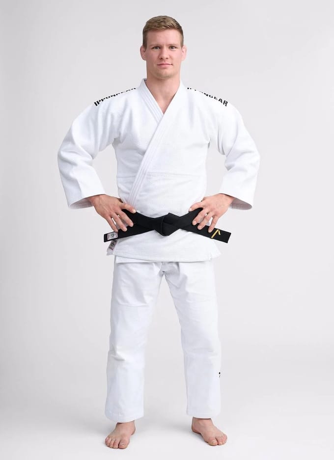 Ippon Gear Legend 2 IJF Witte jas regular (Maat: 175)