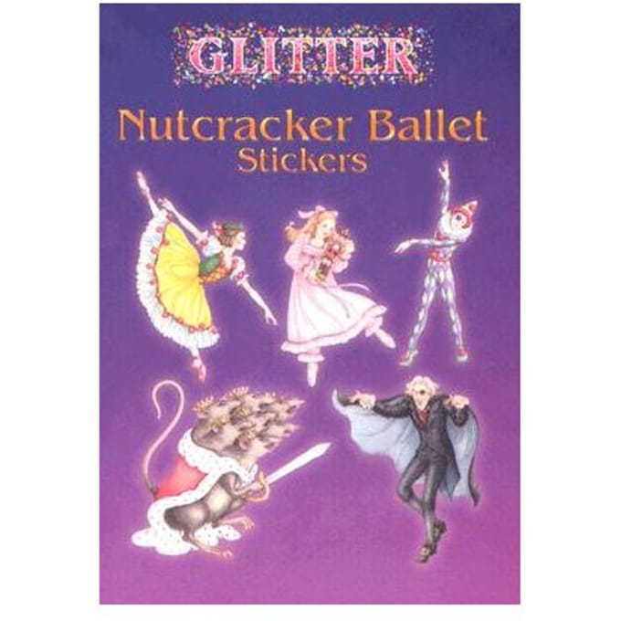 Glitter Nutcracker Ballet Stickers - Darcy May