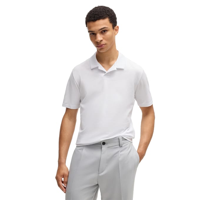 Hugo Heren Dimerspolo Poloshirt (Wit)