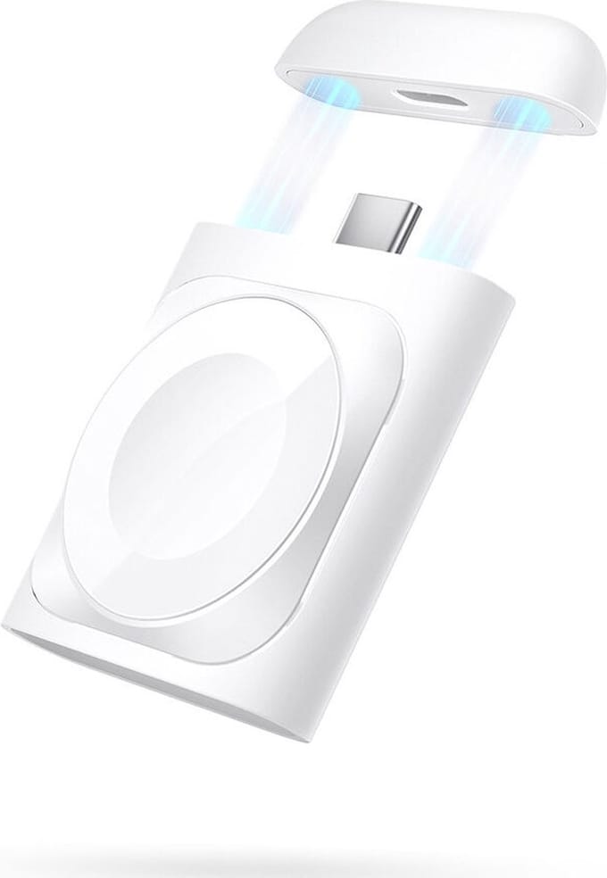 ESR Draagbare Compacte Draadloze Oplader Geschikt voor Apple Watch Wit