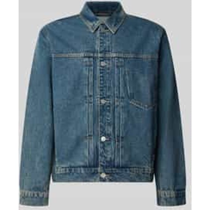 Regular fit jeansjack van mix van katoen en lyocell model 'AASHTON'