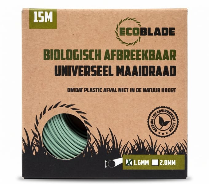 EcoBlade 1,6mm 15m - biologisch afbreekbaar maaidraad