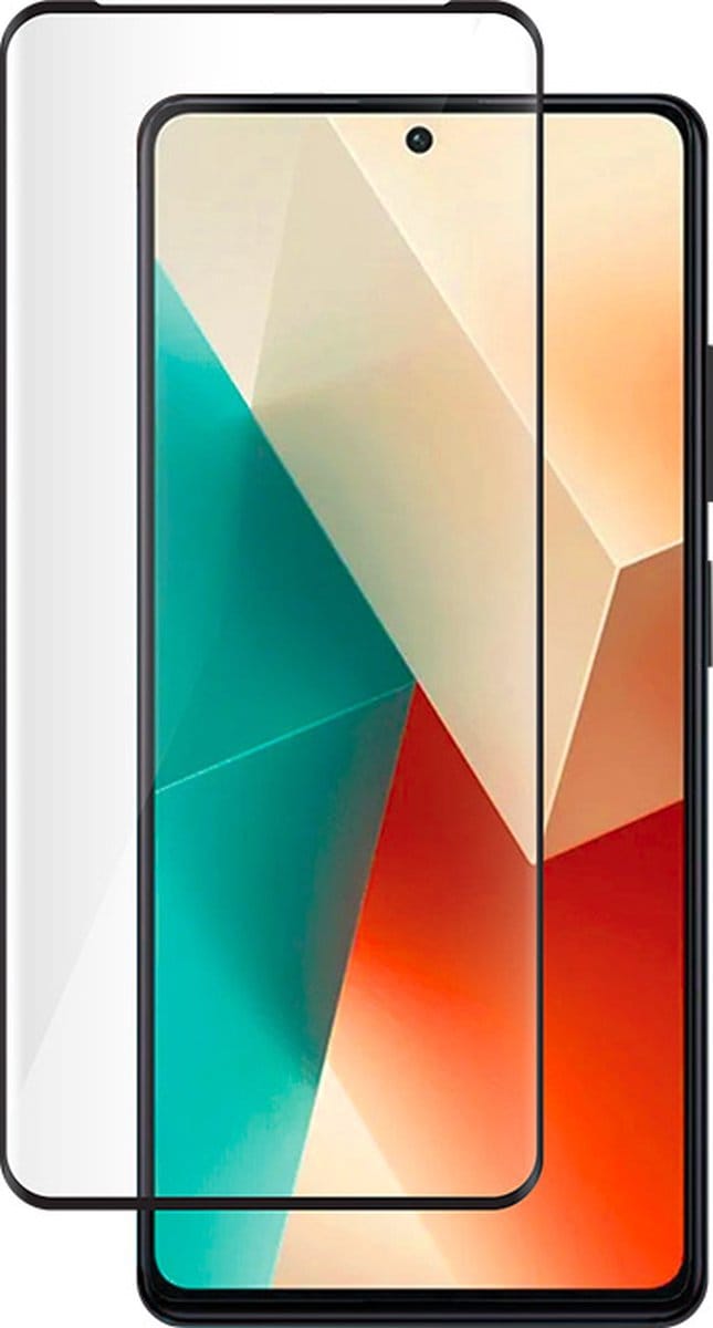Bigben Connected, Screenprotector geschikt voor Redmi Note 13 5G - Tempered Glass 2.5D, Transparant
