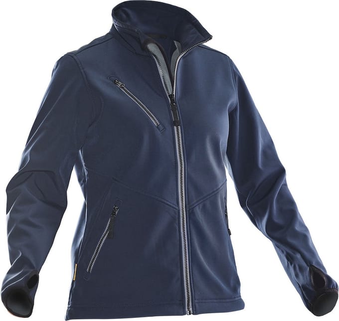 Jobman Softshell Jas Dames Navy - Maat S