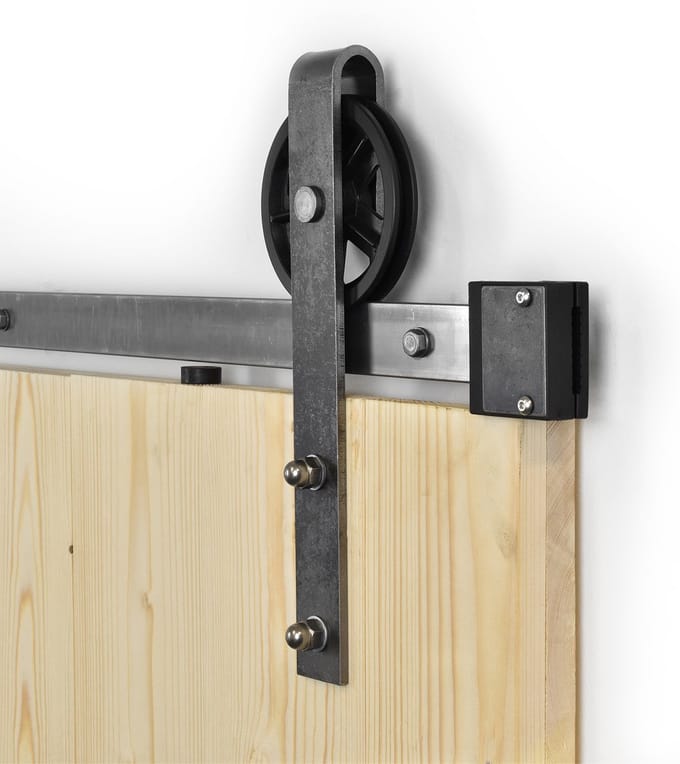 Schuifdeursysteem Raw Steel 200 cm – Stil, sterk en compleet