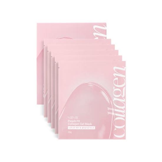 [Neaf Neaf] Peach Fit Collagen Gel Mask 39g*5EA white