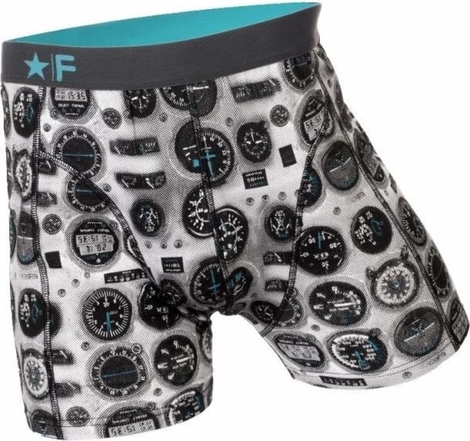 Funderwear boxershort Cockpit Groen XXL