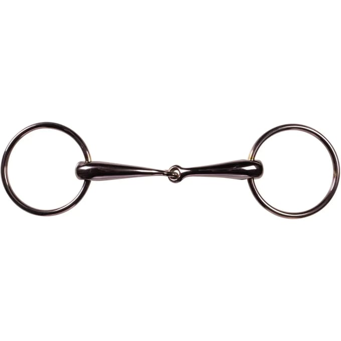 Anatomisch eenvoudig bit voor paard HKM 18 mm