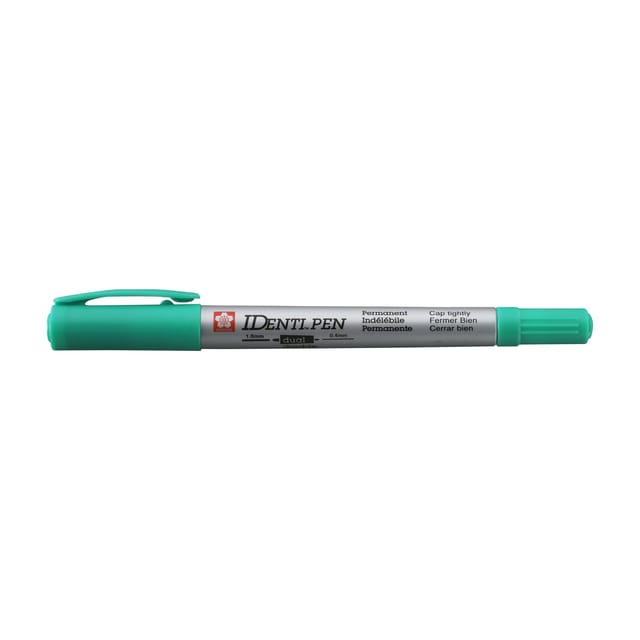 Viltstift sakura identi-pen multifunctioneel groen