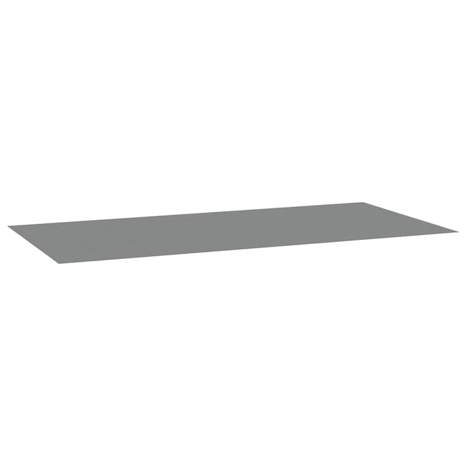 vidaXL - Zwembadgrondzeil - 999x500 - cm - polyester - geotextiel - lichtgrijs