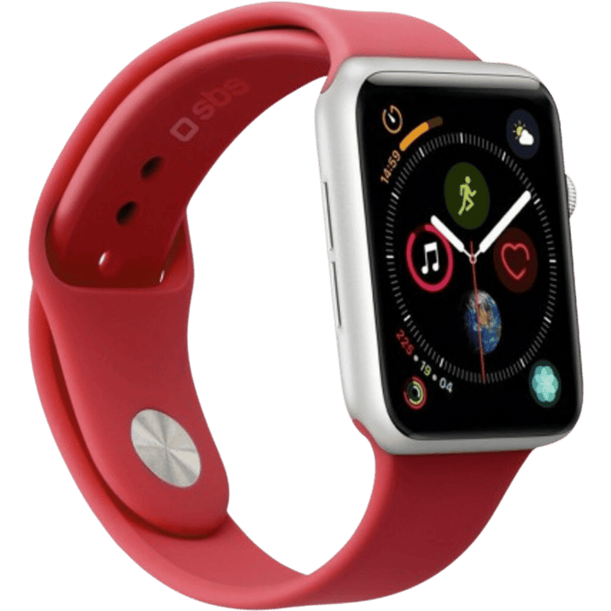 SBS Apple Watch Series 3/4/5/6/7/8/SE 40mm Band Rood