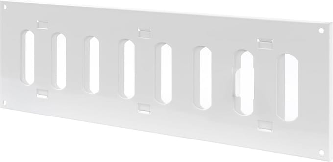 Verstelbaar Ventilatierooster 300 x 100 mm - Insectenbescherming voor Verwarming en Koeling