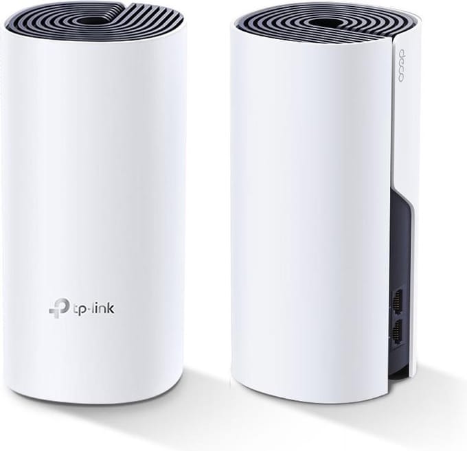 TP-Link Deco P9 (2-pack) AC1200 + AV1000 Whole Home Hybrid Mesh Wi-Fi System Homeplug / PowerLine