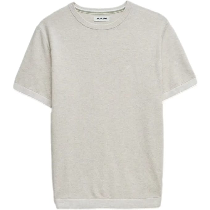 T-shirt van gebreide stof Salsa Jeans