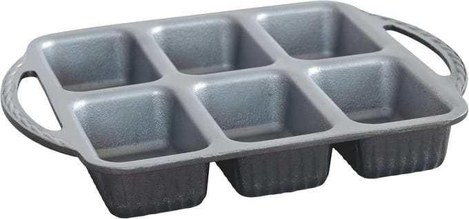 Mini Bakvorm voor 6 Mini-Broodjes - Ideaal voor Thuis Bakken