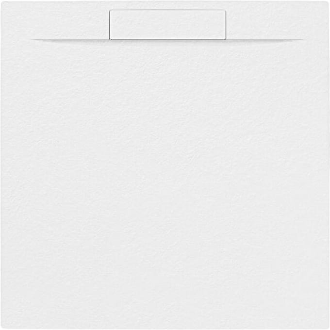 Allibert - Douchebak - Luna 90 X 90 Cm - Polybeton - Wit