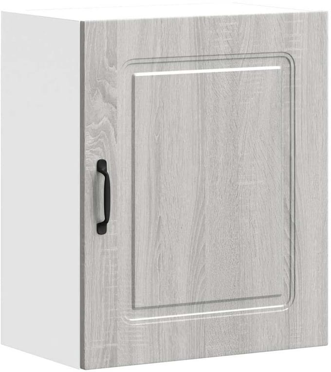 vidaXL - Keuken - Wandkast - "Kalmar" - Grijs - Sonoma - Geengineerd - Hout