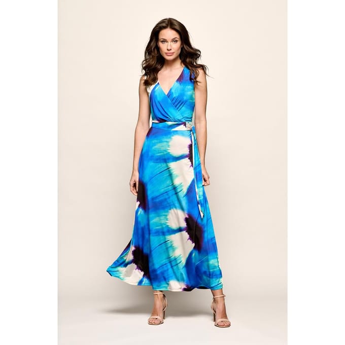 Reggy Print Jurk Blauw / Multi
