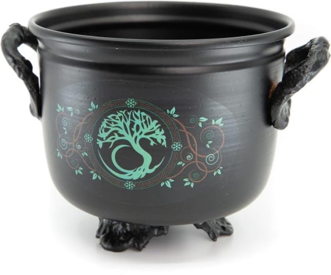 Heksenketel Groene Tree of Life (11 Ø)