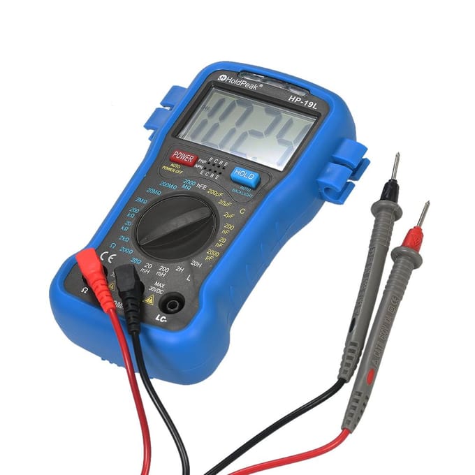 Achtergrondverlichting LCD Digitale LCR Multimeter Weerstand Capaciteit