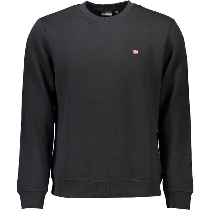 Sweatshirt met labelstitching, model 'balis'
