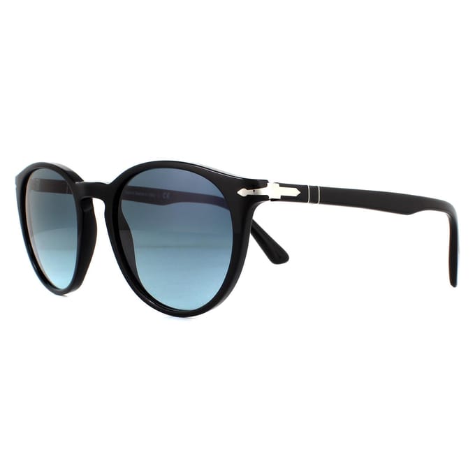 Persol zonnebril PO3152 9014Q8 Zwart Azure Gradient Blue