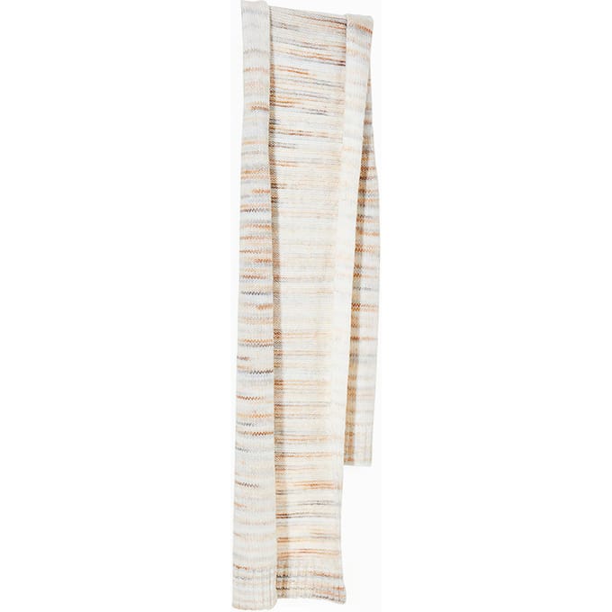 French Connection Marley Space Dye Scarf Oatmeal Multi Taglia: OS | Sciarpe Outlet | Donna