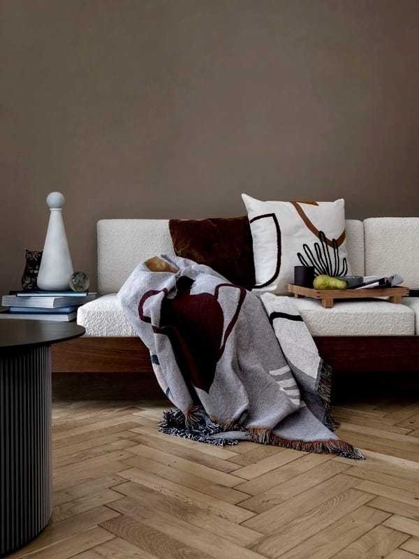 Ferm Living - Mirage Kussen - Cacti - meerkleurig
