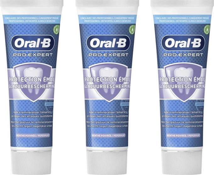 Oral-B Tandpasta Pro-Expert Sterk Glazuur - 3 x 75 ml