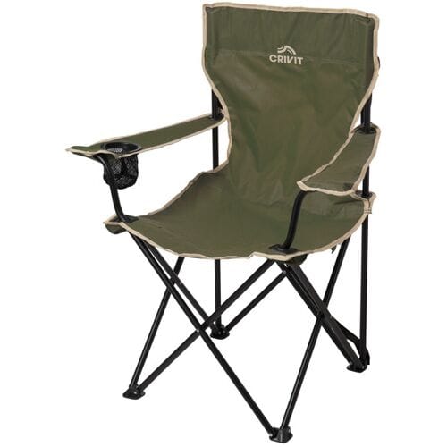 CRIVIT Campingstoel, opvouwbaar (groen)