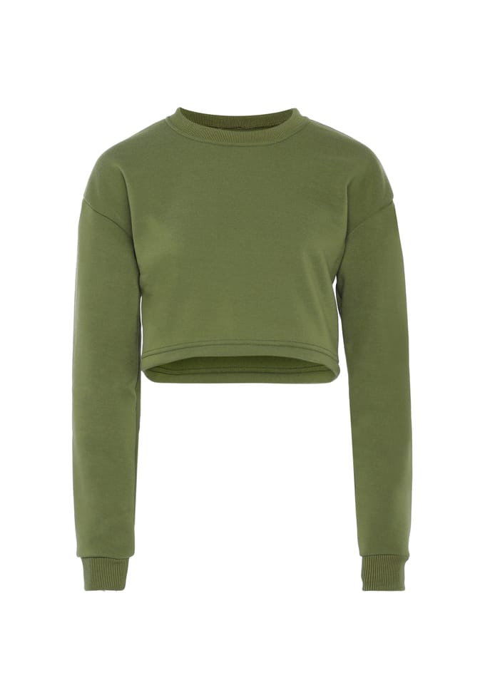 Mymo Sweatshirt Dames Militair
