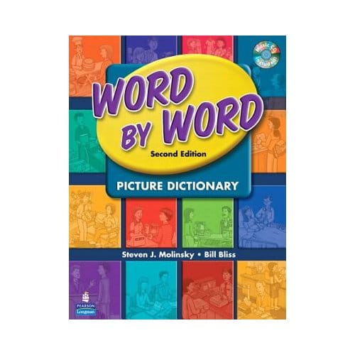 Word By Word Picture Dictionary With Wordsongs Music Cd - Steven J. Molinsky