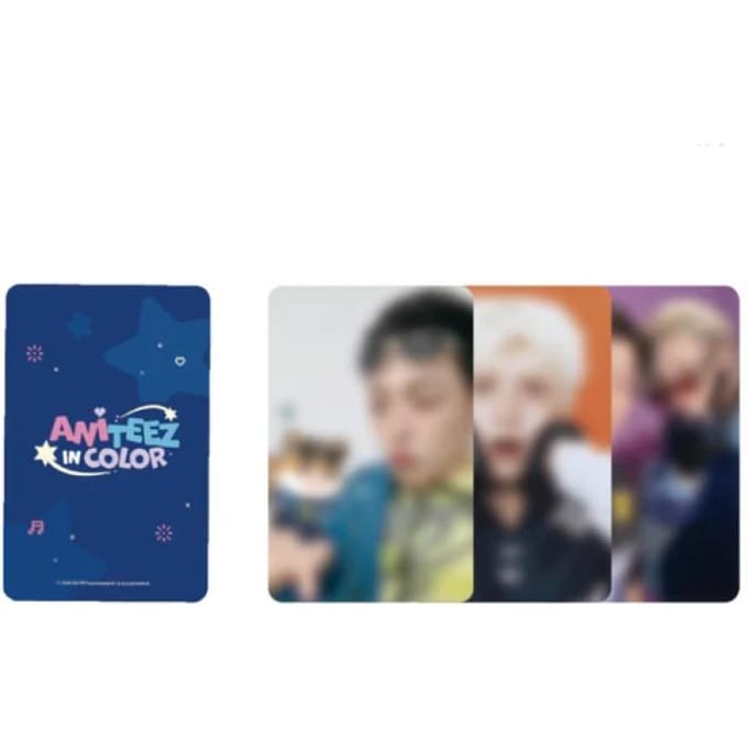 ATEEZ - [ANITEEZ en COULEUR] POP-UP STORE MD Carte à Collectionner gray