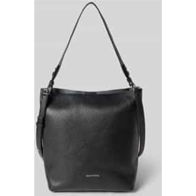 Marc O'Polo schoudertas Brinja Hobo Bag Black zwart