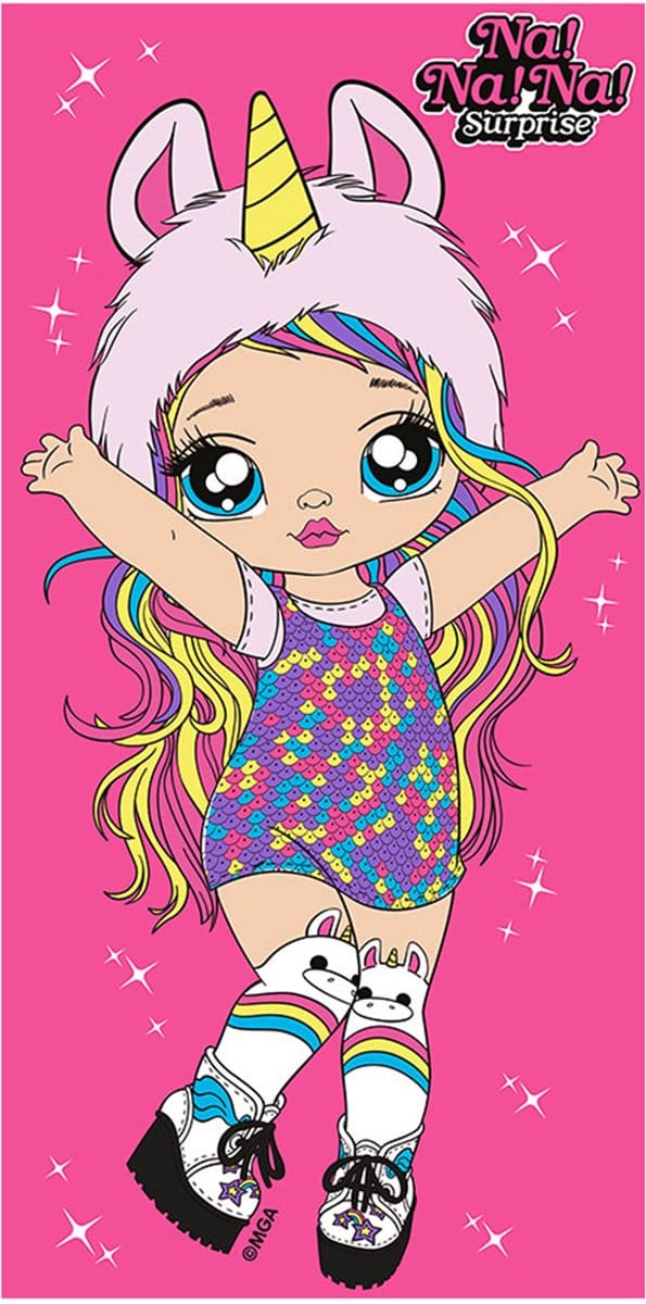 Na! Na! Na! Surprise Strandlaken, Doll - 70 x 140 cm - Polyester